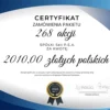 Certyfikat zakupu 2010,00